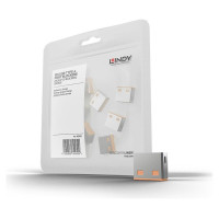 Lindy USB PORT BLOCKER 10PACK/ORANGE 40463 LINDY