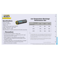 Nitecore BATTERY RECH. 21700 4200MAH/NL2142LTP NITECORE