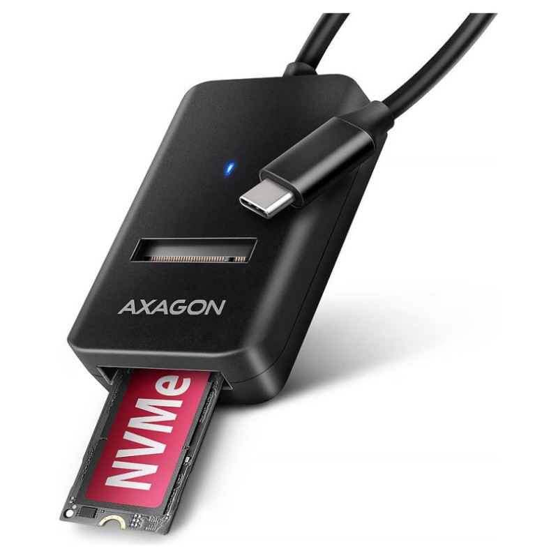 Axagon ADM2-CM USB-C 3.2 Gen2 - 1x NVMe/SATA SDD Adapter