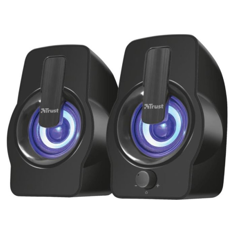 Trust Speaker|TRUST|Gemi RGB|P.M.P.O. 12 Watts|1xAudio-In|Black|22948