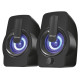 Trust Speaker|TRUST|Gemi RGB|P.M.P.O. 12 Watts|1xAudio-In|Black|22948