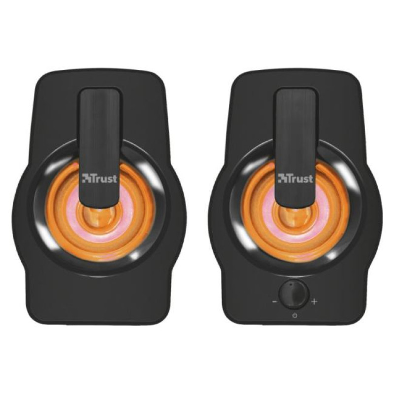 Trust Speaker|TRUST|Gemi RGB|P.M.P.O. 12 Watts|1xAudio-In|Black|22948