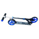 Muuwmi Aluminium Scooter skrejritenis 200 mm, melns/zils - AU 461