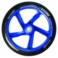 Muuwmi Aluminium Scooter skrejritenis 200 mm, melns/zils - AU 461