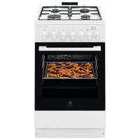 Electrolux gāzes plīts ar elektrisko cepeškrāsni, nerūsoša tērauda, 50cm - LKK560011W
