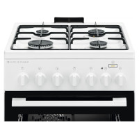 Electrolux gāzes plīts ar elektrisko cepeškrāsni, nerūsoša tērauda, 50cm - LKK560011W