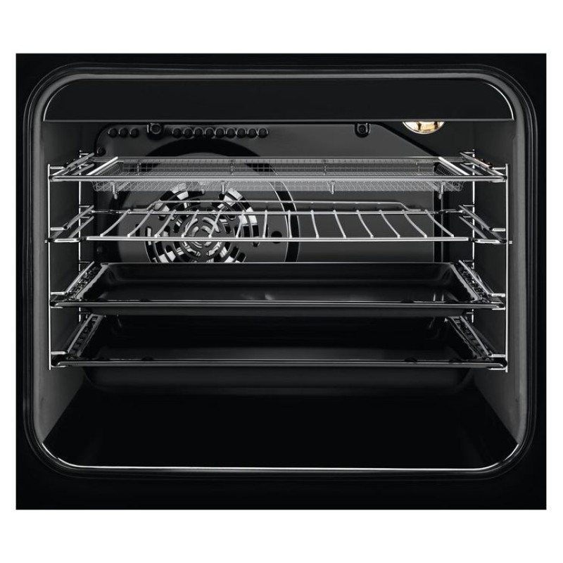 Electrolux elektriskā plīts ar elektrisko cepe&scaron;krāsni, melna - LKR564275K