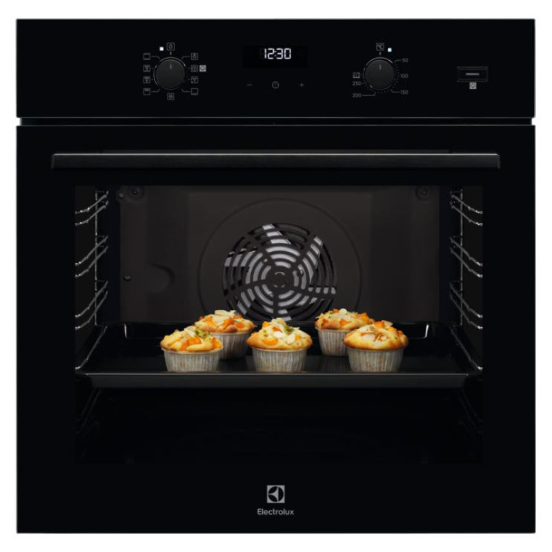 Electrolux cepe&scaron;krāsns, iebūv., melna - EOD5C50Z