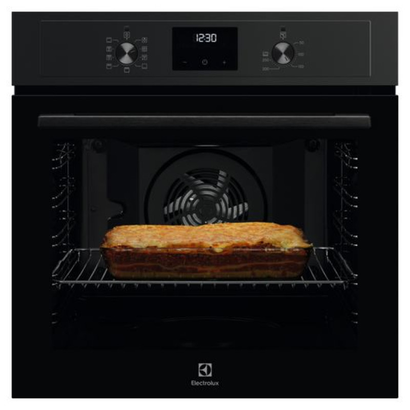 Electrolux cepe&scaron;krāsns, iebūv., 72L, melna - EOF3H40TH