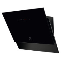 Electrolux skursteņa tipa nosūcējs, 60 cm, melns - LFV416K