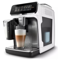 Philips 3300 sērijas Super-automatic Espresso  kafijas automāts, balts - EP3343/70