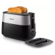 Philips Daily Collection Tosteris, 830 W (melns) - HD2517/90