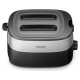 Philips Daily Collection Tosteris, 830 W (melns) - HD2517/90