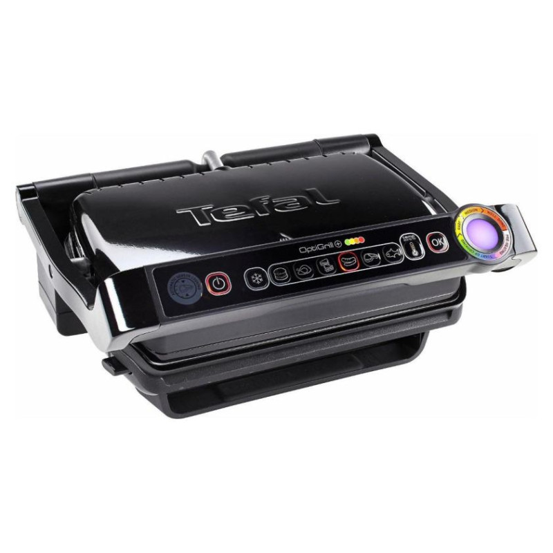 Tefal Grils OptiGrill+, 2000W, 600cm2, melns - GC714834