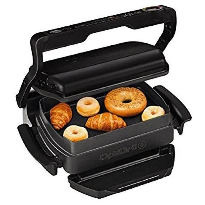 Tefal Grils OptiGrill+, 2000W, 600cm2, melns - GC714834