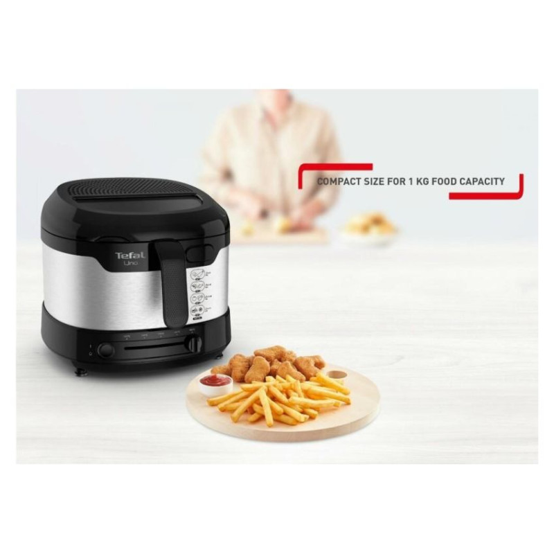 Tefal taukvāres katls, 1.8l, melns/ sudraba - FF215D