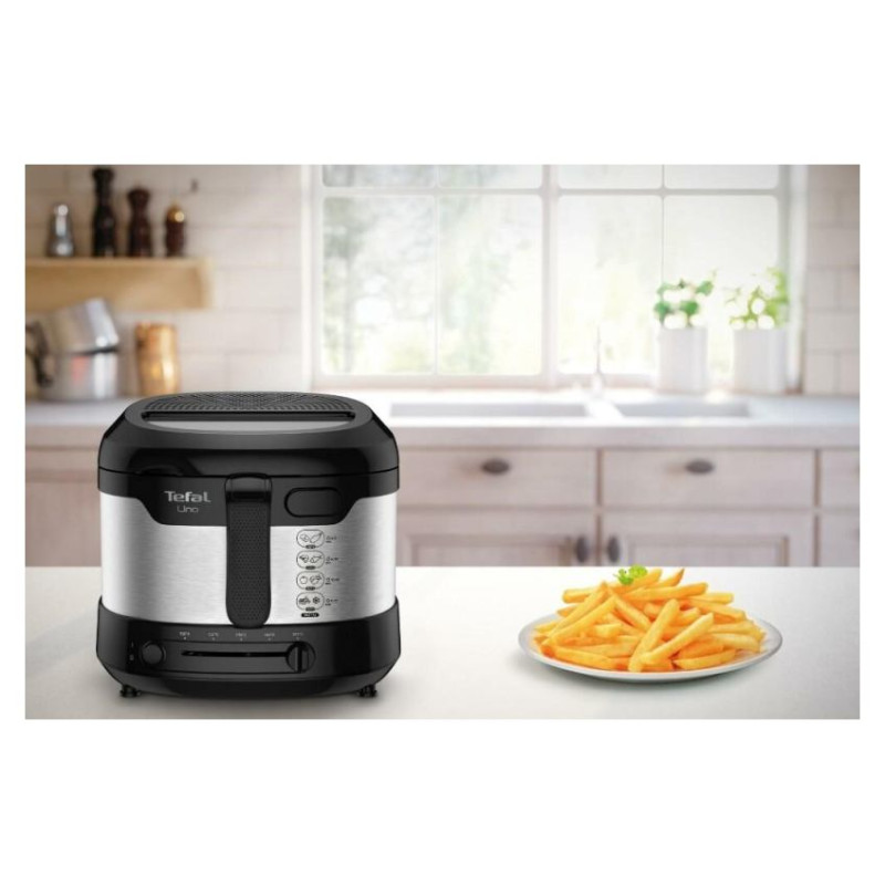 Tefal taukvāres katls, 1.8l, melns/ sudraba - FF215D