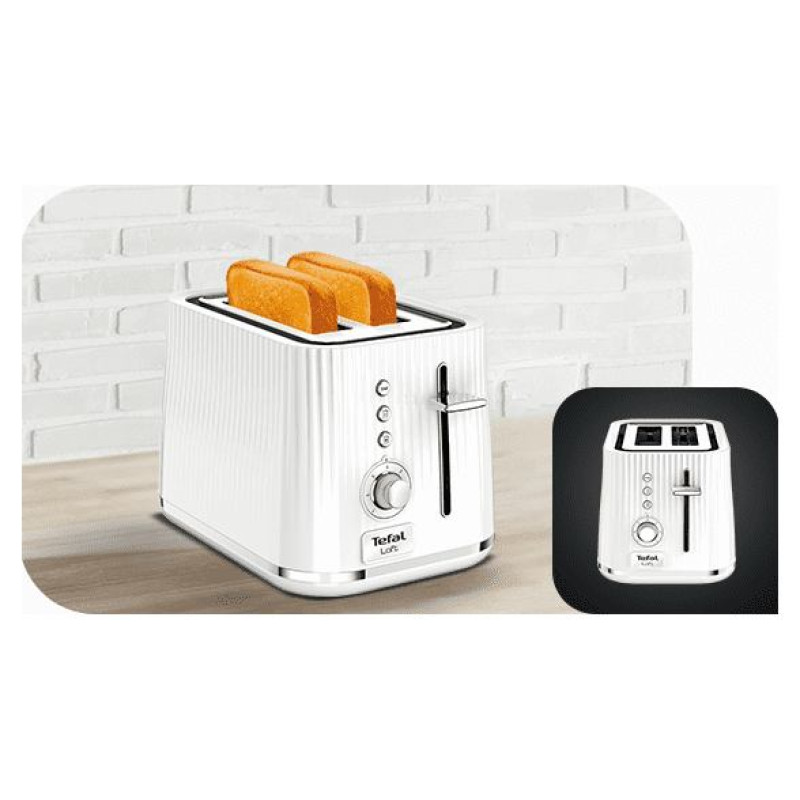 Tefal tosteris Loft, balts - TT7611