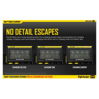 Nitecore BATTERY CHARGER 4-SLOT/D4 EU NITECORE
