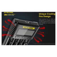 Nitecore BATTERY CHARGER 4-SLOT/UM4 NITECORE