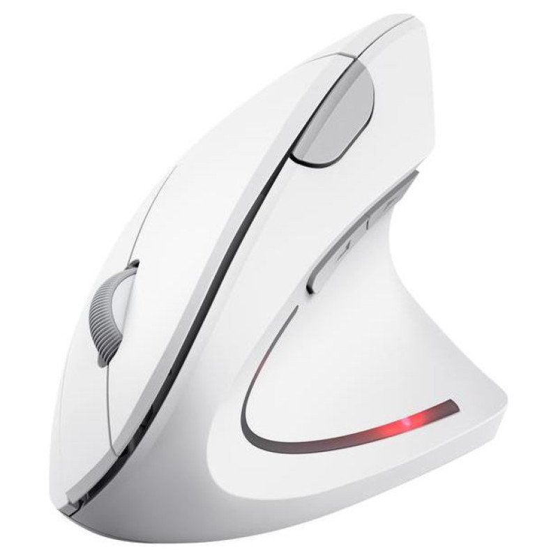 Trust MOUSE USB OPTICAL WRL VERTO/ERGONOMIC WHITE 25132 TRUST