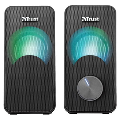 Trust Speaker|TRUST|Arys Compact RGB|Black|23120