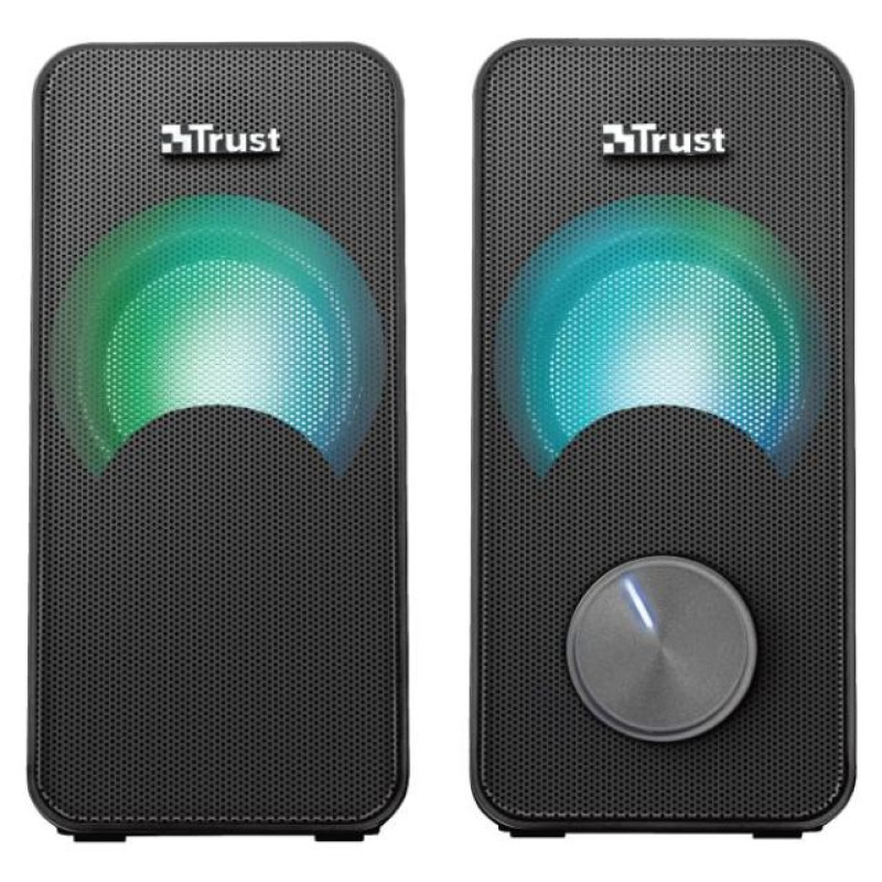 Trust Speaker|TRUST|Arys Compact RGB|Black|23120