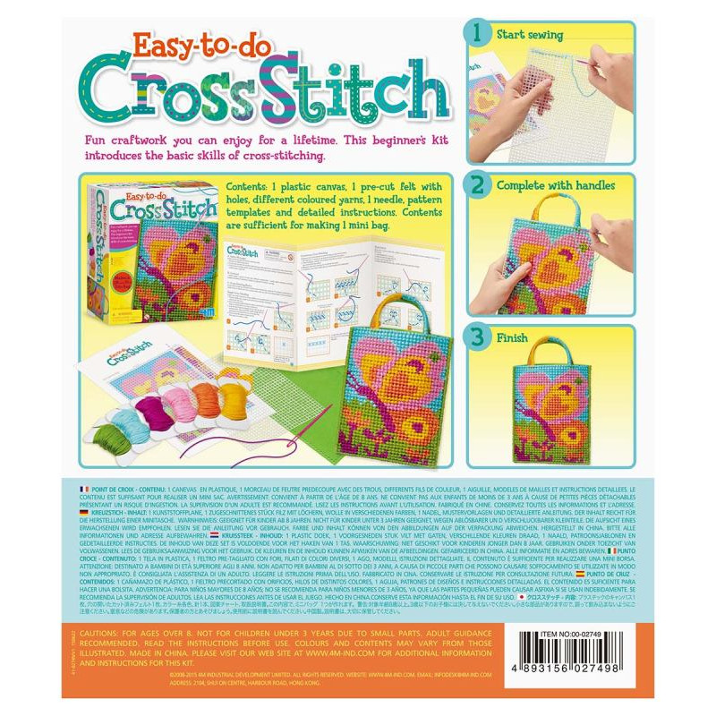 4M komplekts Easy-To-Do Iz&scaron;ū&scaron;ana krustiņdūrienā