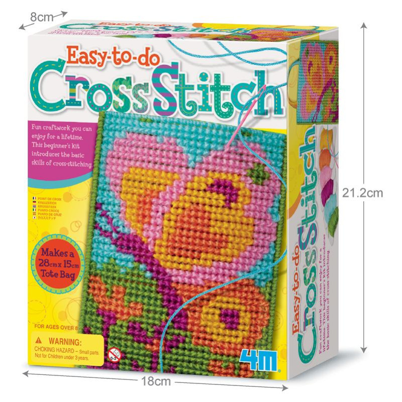 4M komplekts Easy-To-Do Iz&scaron;ū&scaron;ana krustiņdūrienā