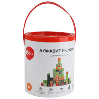 BO. koka klucīši "Alfabēts un vārdi" (Krievu valodā)