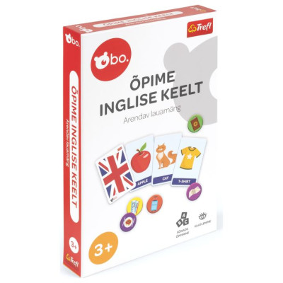 BO. Развивающая настольная игра "Учим английский" (на эстонском языке)