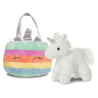 Fancy Pals AURORA Fancy Pals plīša rotaļlieta Vienradzis somiņā, 20 cm