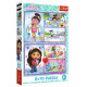 Trefl GABBY´S DOLLHOUSE Pužļu komplekts Spēlējies ar Gabiju, 2x70 gab.