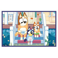 Trefl BLUEY Pužļu komplekts Jautrā Bluey, 2x24 gab., 2 x 24 gab.