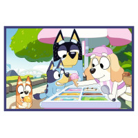 Trefl BLUEY Pužļu komplekts Jautrā Bluey, 2x24 gab., 2 x 24 gab.