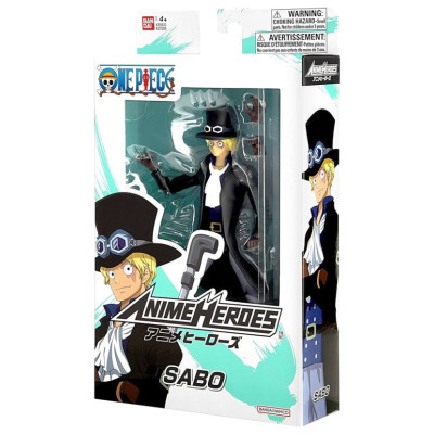 Anime Heroes One Piece figūriņa ar aksesuāriem, 16 cm - Sabo