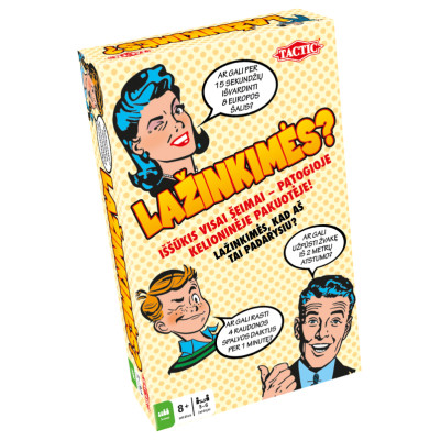 Tactic Galda spēle Saderēsim, ceļojuma (Lietuvie&scaron;u val.)