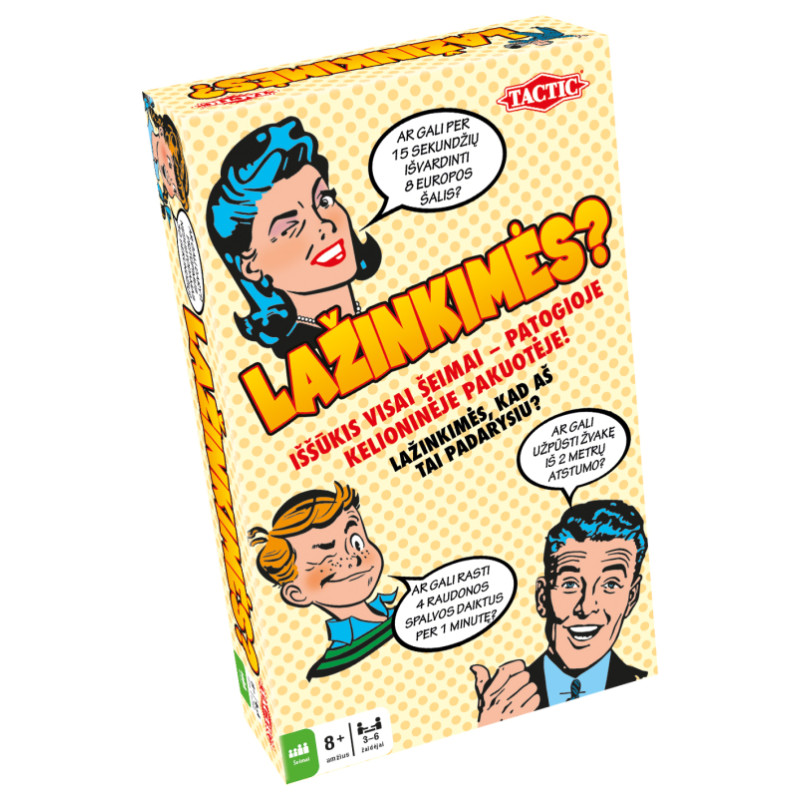 Tactic Galda spēle Saderēsim, ceļojuma (Lietuvie&scaron;u val.)