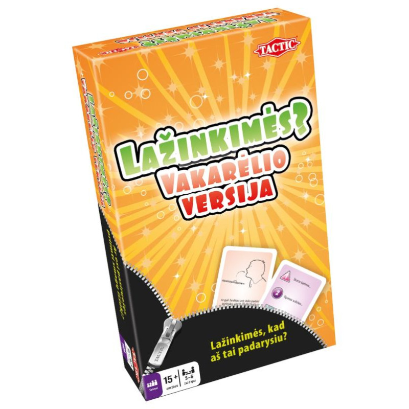 Tactic Galda spēle Saderēsim, Party ceļojuma versija (Lietuvie&scaron;u val.)