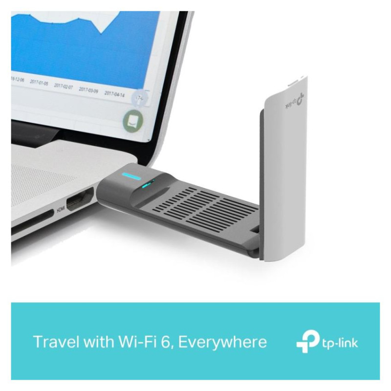 Tp-Link WRL ADAPTER 3000MBPS USB/ARCHER TX50UH TP-LINK