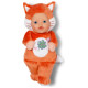 Baby Born Lelle mazuļiem Funny Fox, 26 cm