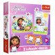 Trefl GABBY´S DOLLHOUSE Puzles komplekts 30 gab + 48 gab + 24 memo