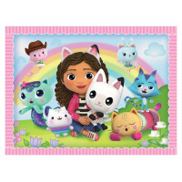Trefl GABBY´S DOLLHOUSE Puzles komplekts 30 gab + 48 gab + 24 memo