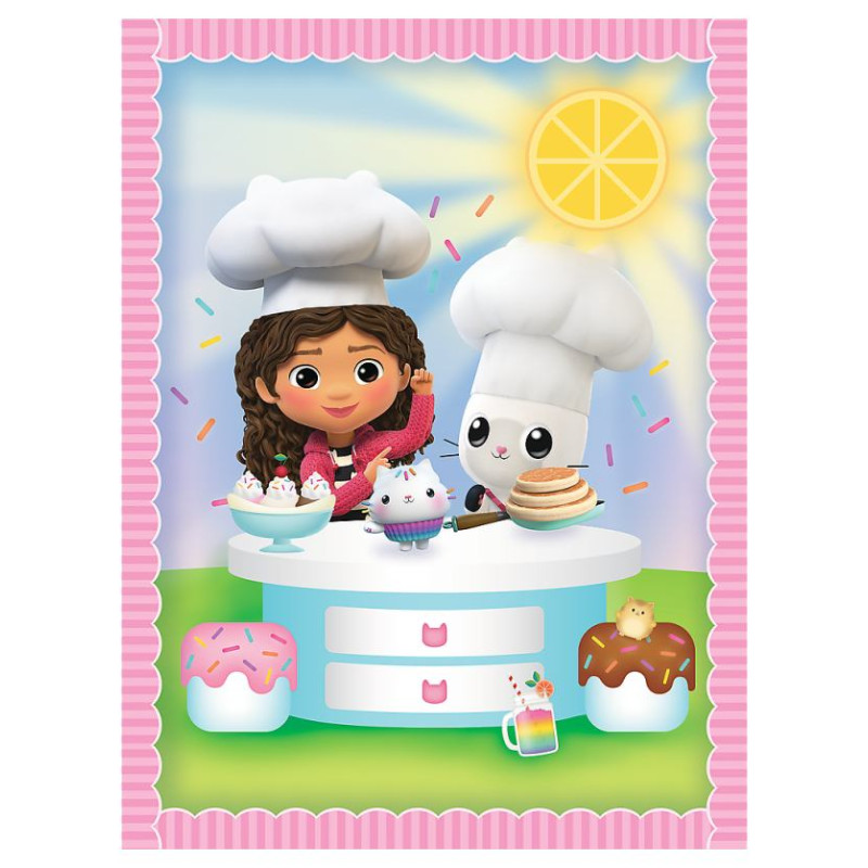 Trefl GABBY&acute;S DOLLHOUSE Puzles komplekts 30 gab + 48 gab + 24 memo