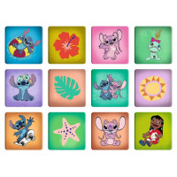 Trefl DISNEY STITCH Puzles komplekts 30 gab + 48 gab + 24 memo