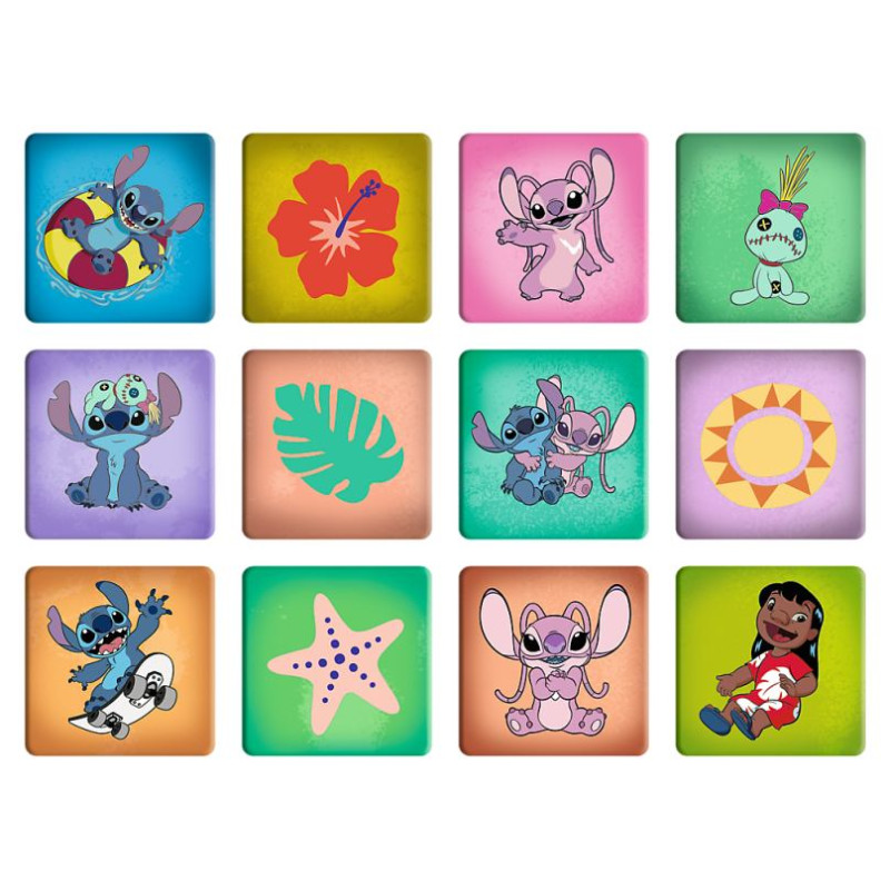 Trefl DISNEY STITCH Puzles komplekts 30 gab + 48 gab + 24 memo