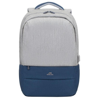 Rivacase NB BACKPACK ANTI-THEFT 17.3"/7567 GREY/DARK BLUE RIVACASE