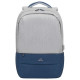 Rivacase NB BACKPACK ANTI-THEFT 17.3"/7567 GREY/DARK BLUE RIVACASE