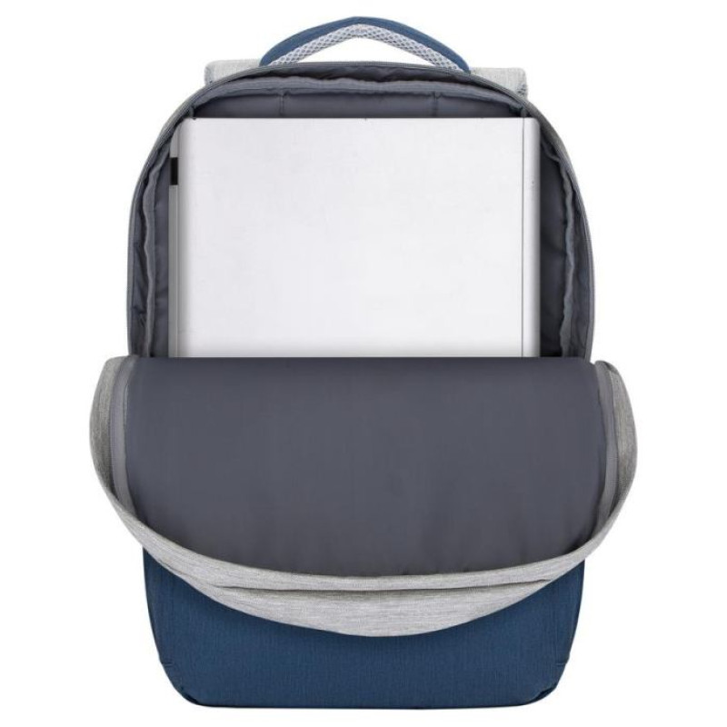 Rivacase NB BACKPACK ANTI-THEFT 17.3"/7567 GREY/DARK BLUE RIVACASE