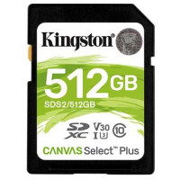 Kingston MEMORY SDXC 512GB C10/SDS2/512GB KINGSTON